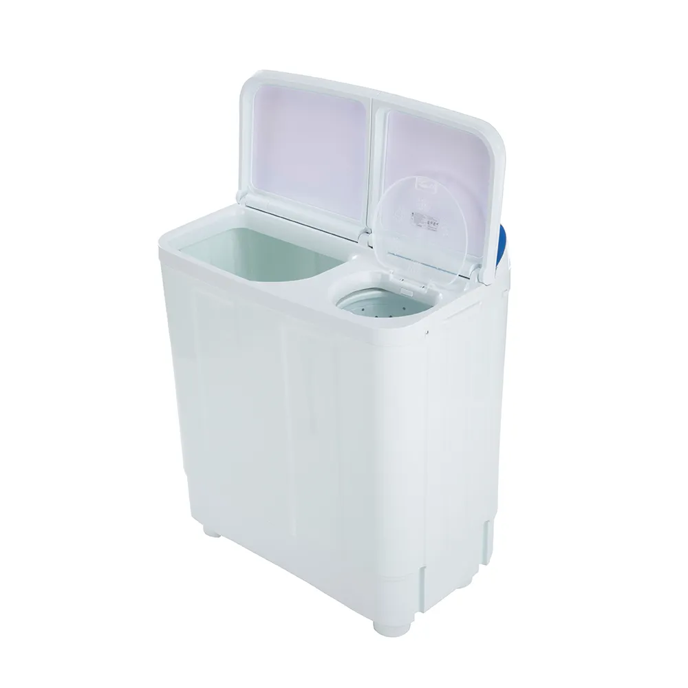 Haier Toughened Glass Lid 9.5 Kg  Semi Automatic Washing Machine HTW95-178